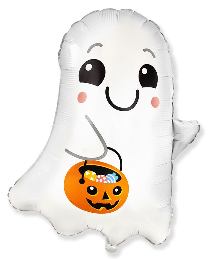 Ghost 30" Super Shape Foil Balloon