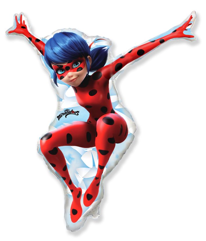 Miraculous Ladybug 33" Super Shape Foil Balloon