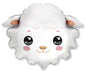 Sheep Head 30" Super Shape Foil Balloon