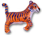 Happy Tiger Blue 36" Foil Balloon