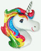 Rainbow Unicorn Head 41" Foil Balloon