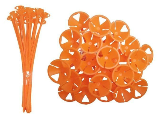 Child Friendly Balloon Sticks (Orange)