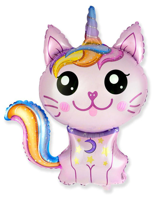 Caticorn Pink 35" Foil Balloon