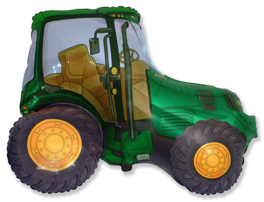 Tractor Green 37" Foil Balloon