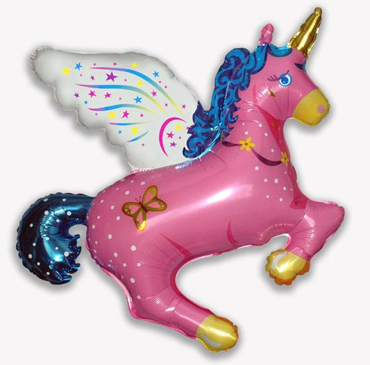 Magic Unicorn Pink  44" Foil Balloon