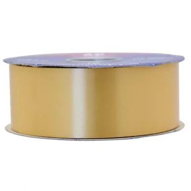 Gold Polypropylene Florist Ribbon (2" x 91m)