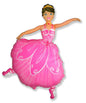 Ballerina 40" Foil Balloon