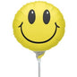 9" Smiley Face Balloon, Non Valve