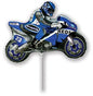 Moto Racing Blue Mini