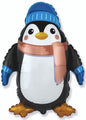 Winter Penguin 39" Super Shape Foil Balloon