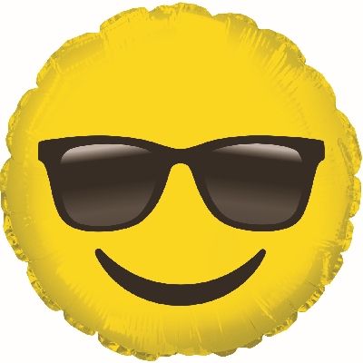 9" Smile Sunglasses