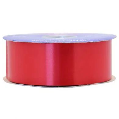 Red Polypropylene Florist Ribbon (2" x 91m)