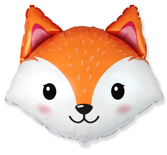 Fox Head 25" Super Shape Foil Balloon