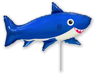 Happy Shark Blue Mini