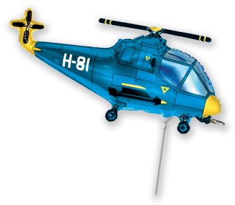 Helicopter Blue Mini