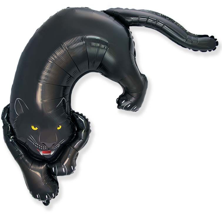 Dark Panther 42" Super Shape Foil Balloon