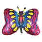 Butterfly Fuchsia 35" Foil Balloon