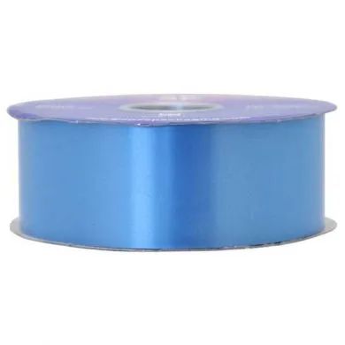 Azure Blue Polypropylene Florist Ribbon (2" x 91m)