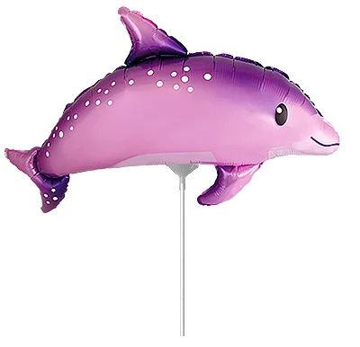 Cute Dolphin Pink Mini