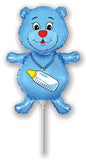 Bottle Bear Blue Mini