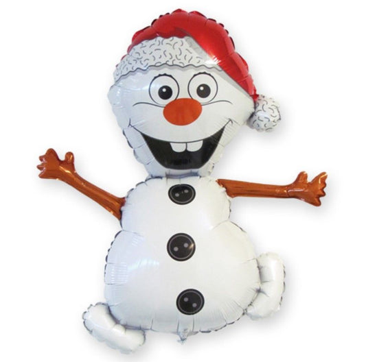 Happy Snowman 40" Foil Balloon