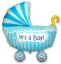 Baby Buggy Boy 35" Super Shape Foil Balloon