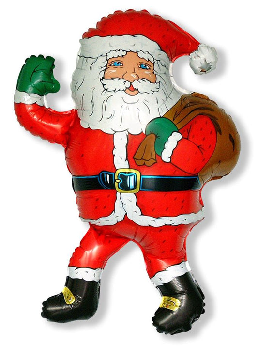 Santa Greetings 36" Foil Balloon