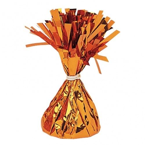 Orange Fountain Foil Weight