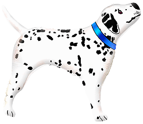 Dalmation Dog 35" Super Shape Foil Balloon