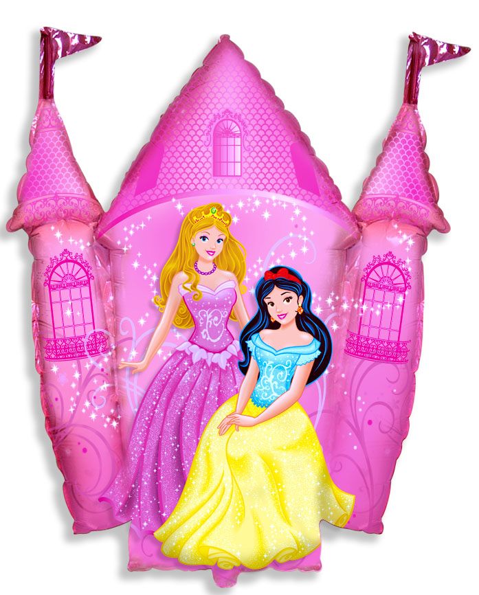 Princess Castle 34" Foil Balloon