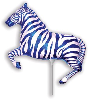 Zebra Blue Zebra Mini