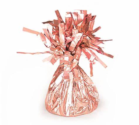 Rose Gold Fountain Foil Weight