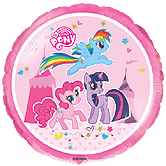My Little Pony Circus 18'' Round Foil Balloon