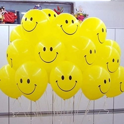 20 x Smiley Face Balloons 11'' Spotty LATEX BALOONS Birthday Party Decoration Supplies BALOON