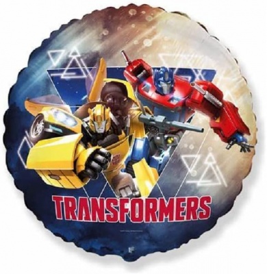 Transformers Friends 18'' Round Foil Balloon