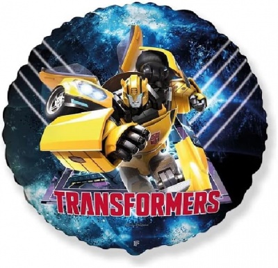 Transformers Bumblebee 18'' Round Foil Balloon