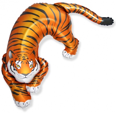 Wild Tiger 42'' Super Shape Foil Balloon