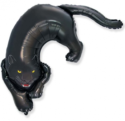 Dark Panther 42'' Super Shape Foil Balloon