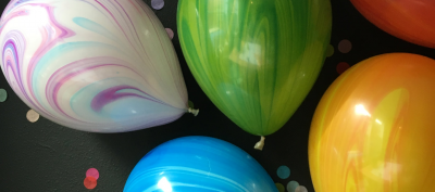 SuperAgate Marbled 11'' Latex Balloons